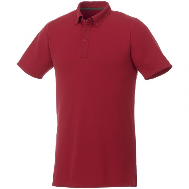 Promotional Atkinson short sleeve button-down men's polo - Image 5