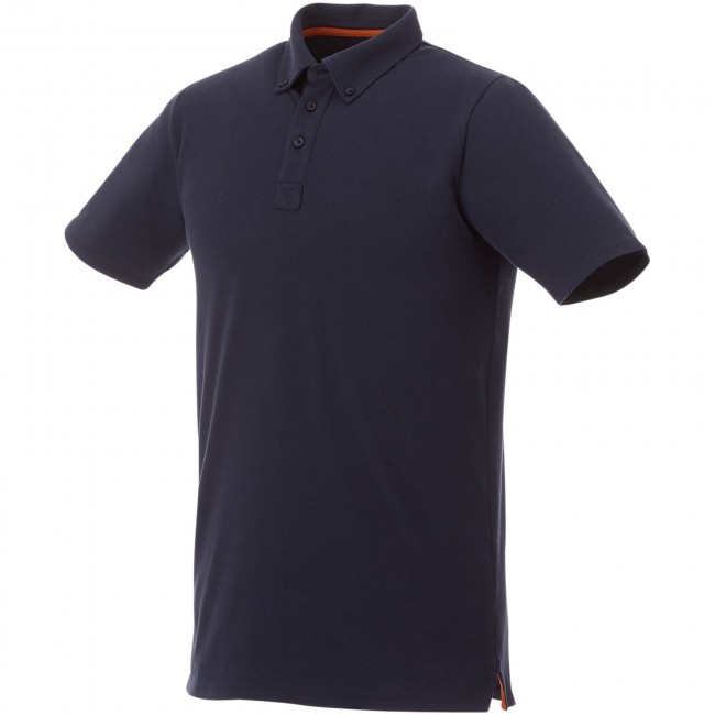 Promotional Atkinson short sleeve button-down men's polo - Image 3