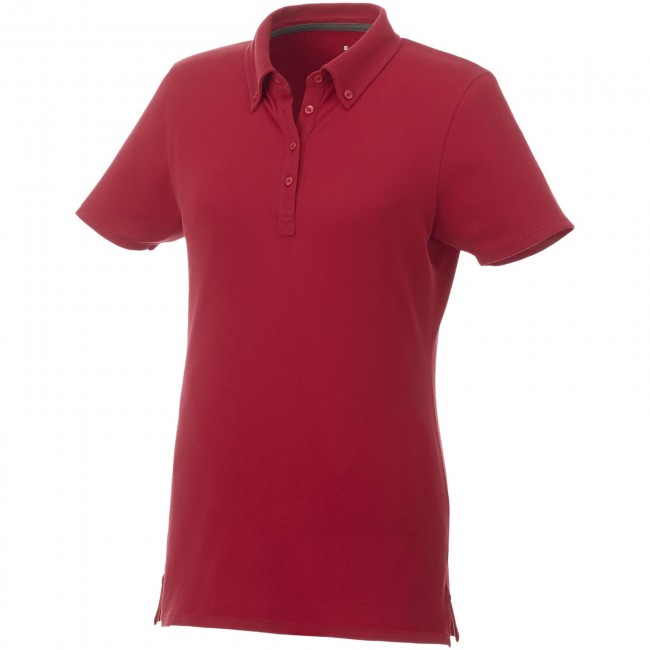 Promotional Atkinson short sleeve button-down women's polo - Image 5