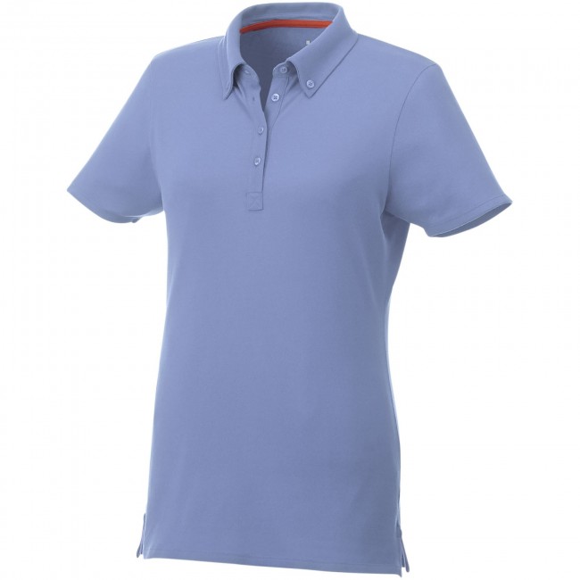 Promotional Atkinson short sleeve button-down women's polo - Image 4