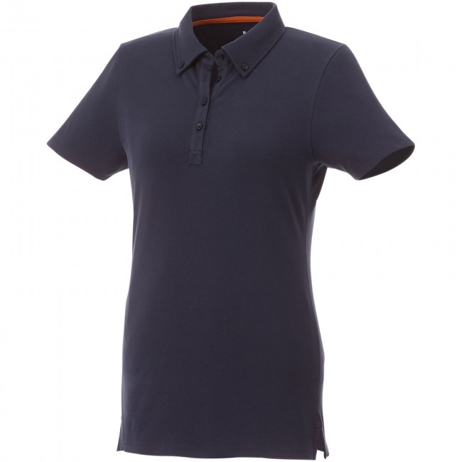 Promotional Atkinson short sleeve button-down women's polo - Image 3