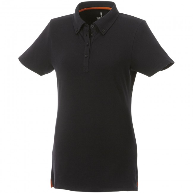 Promotional Atkinson short sleeve button-down women's polo - Image 1