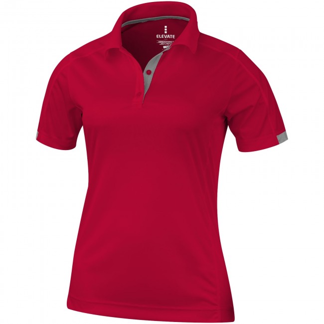 Promotional Kiso short sleeve women's cool fit polo - Image 5