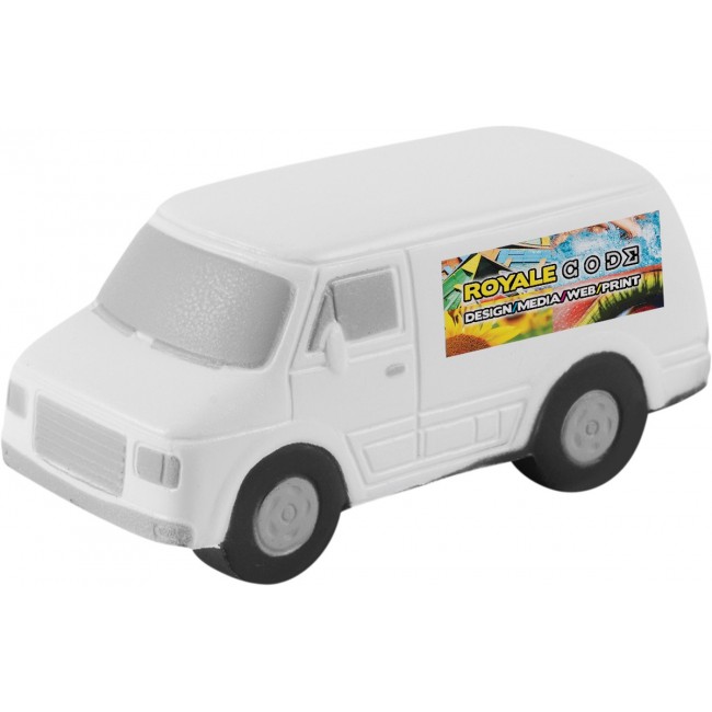 Promotional Van Shape Stress Ball