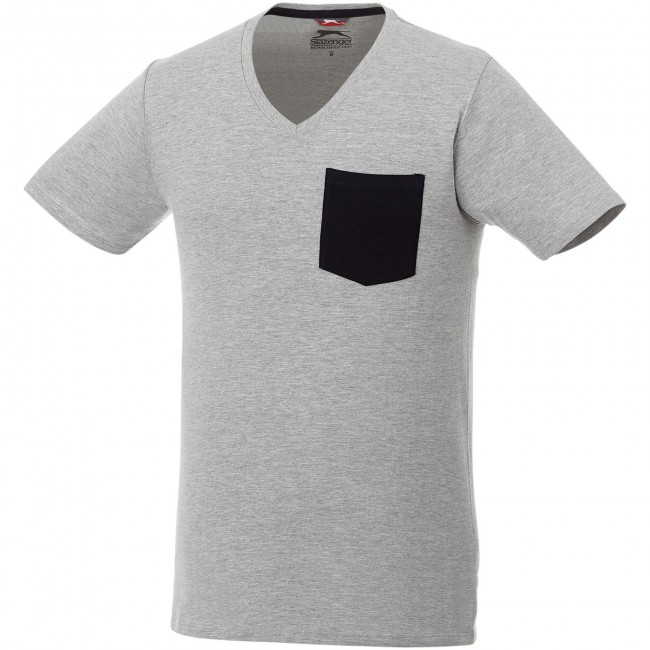 Promotional Gully short sleeve men's pocket t-shirt - Image 2