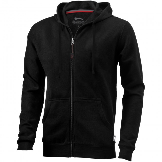 Promotional Open full zip hooded sweater - Image 1