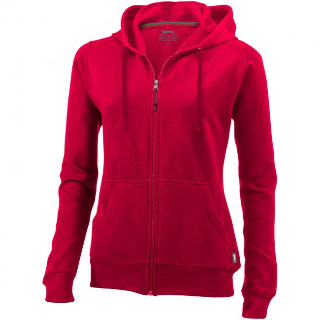 Promotional Open full zip hooded ladies sweater - Image 6