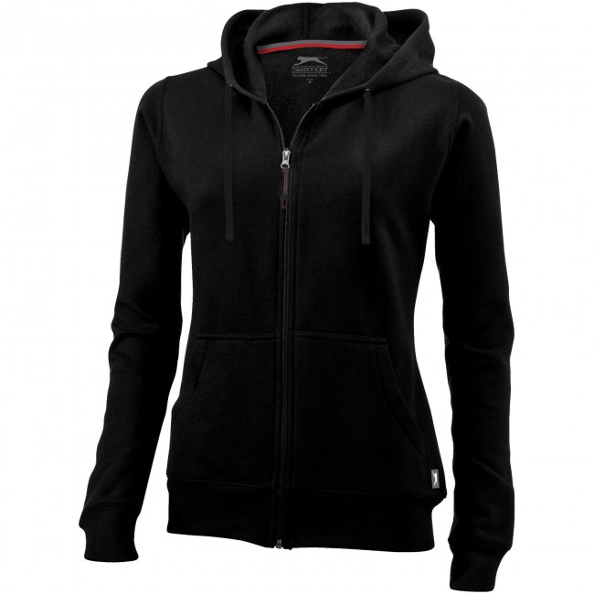 Promotional Open full zip hooded ladies sweater - Image 1