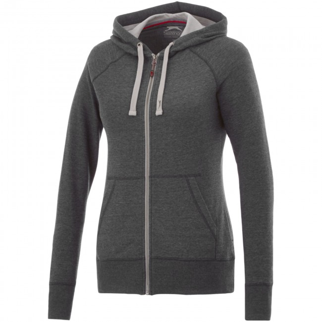 Promotional Groundie full zip ladies hoodie - Image 1