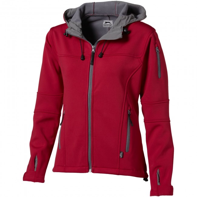 Promotional Match ladies softshell jacket - Image 6