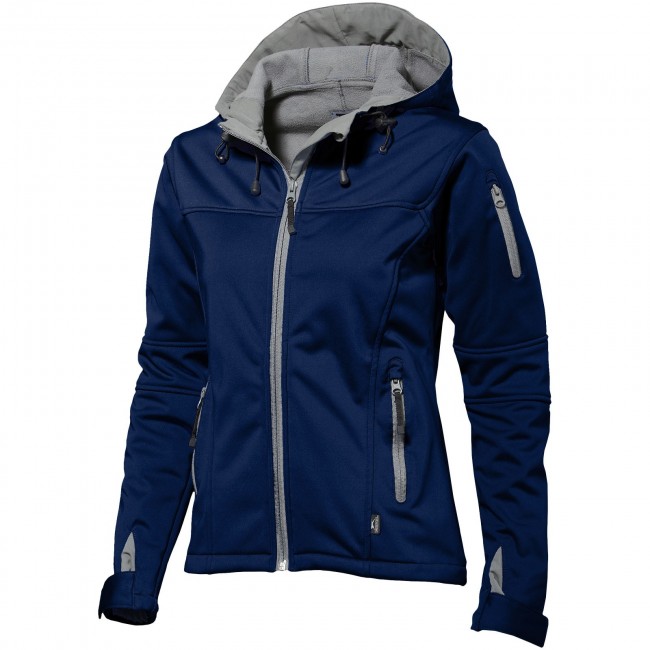 Promotional Match ladies softshell jacket - Image 4