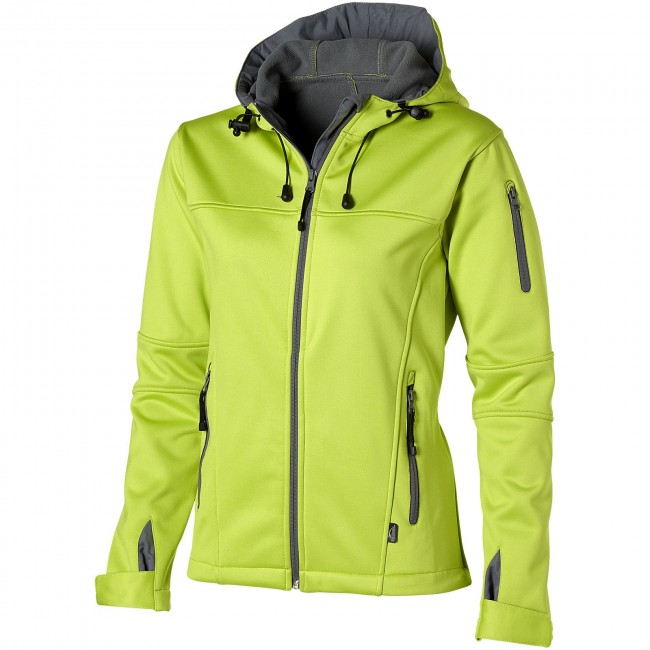 Promotional Match ladies softshell jacket - Image 3