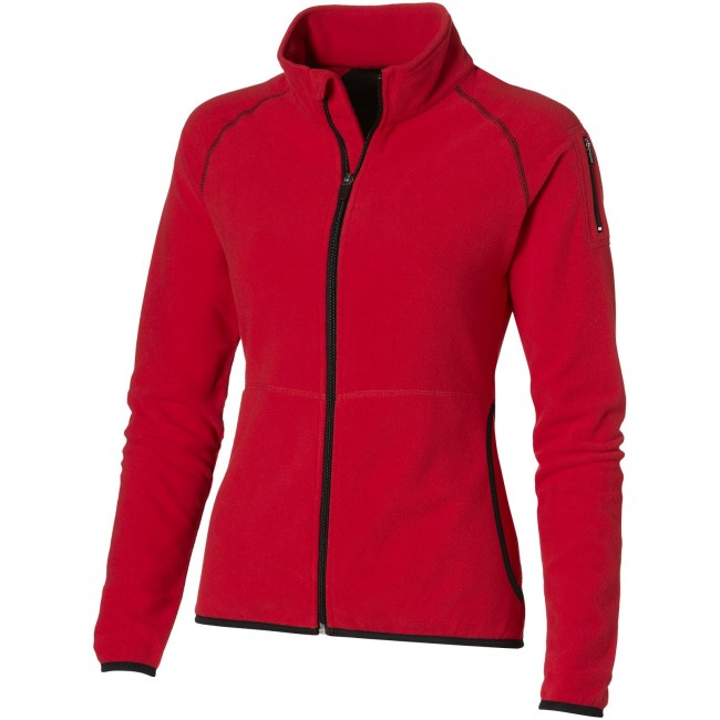 Promotional Drop shot full zip micro fleece ladies jacket - Image 5