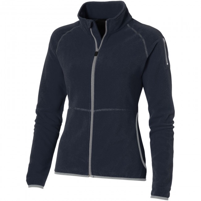 Promotional Drop shot full zip micro fleece ladies jacket - Image 3