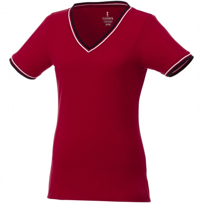 Promotional Elbert short sleeve women's pique t-shirt - Image 4