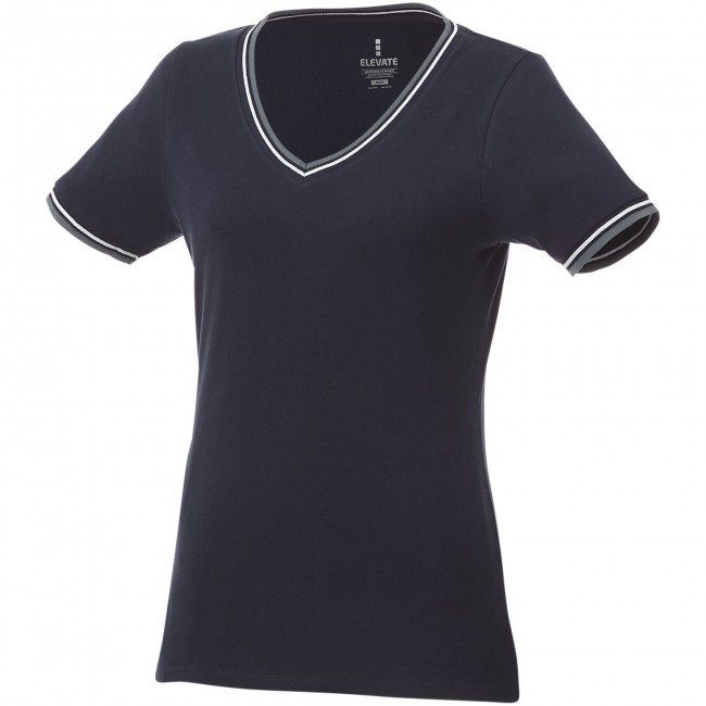 Promotional Elbert short sleeve women's pique t-shirt - Image 3