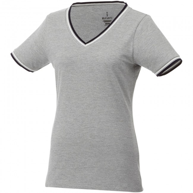 Promotional Elbert short sleeve women's pique t-shirt - Image 2