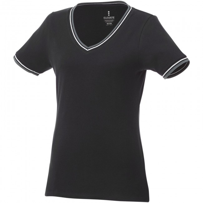 Promotional Elbert short sleeve women's pique t-shirt - Image 1