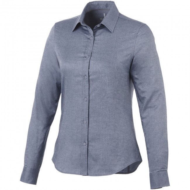 Promotional Vaillant long sleeve ladies shirt - Image 3