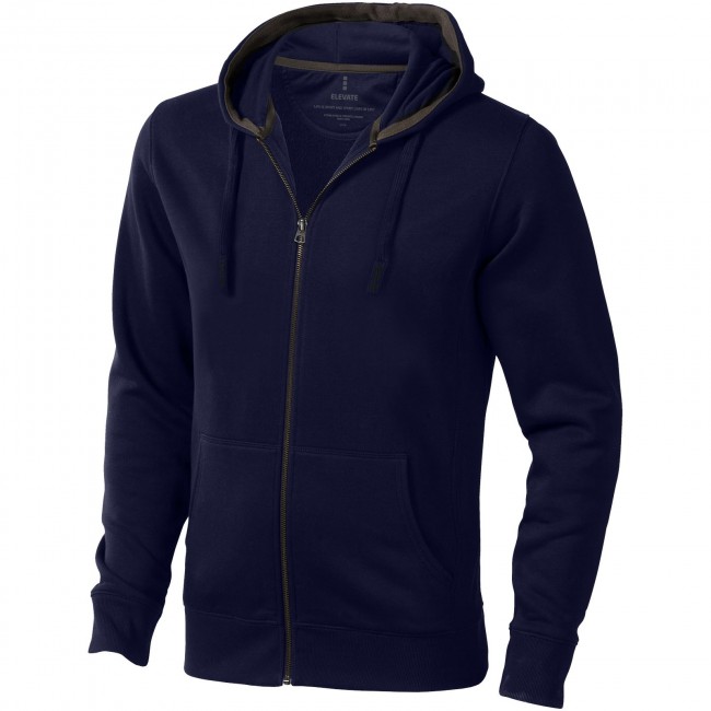 Promotional Arora hooded full zip sweater - Image 4