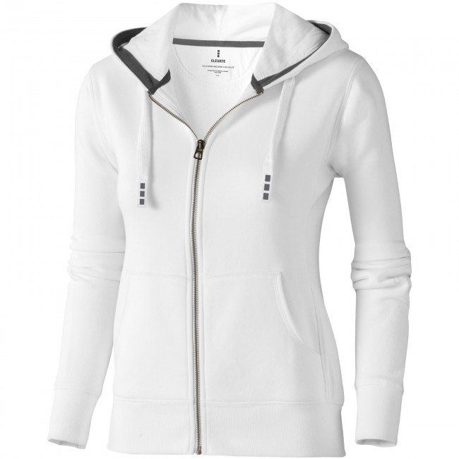 Promotional Arora hooded full zip ladies sweater - Image 9