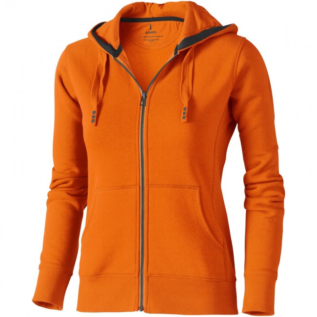 Promotional Arora hooded full zip ladies sweater - Image 6