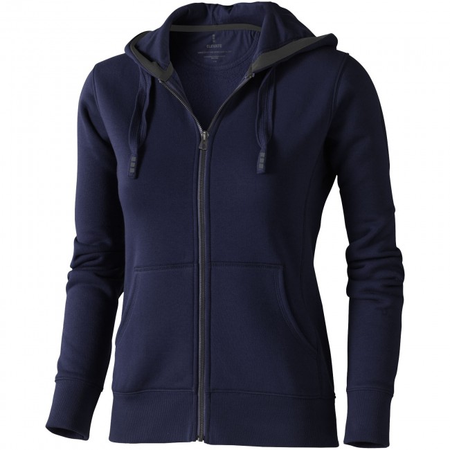 Promotional Arora hooded full zip ladies sweater - Image 4