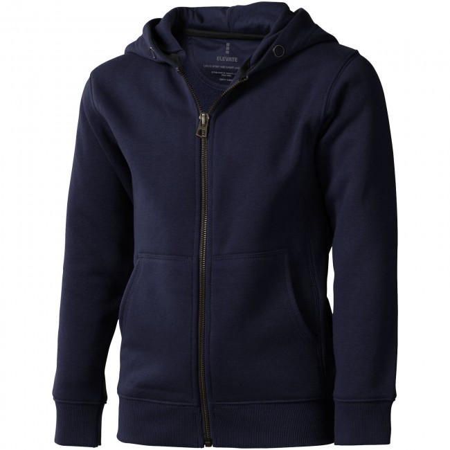 Promotional Arora hooded full zip kids sweater - Image 4