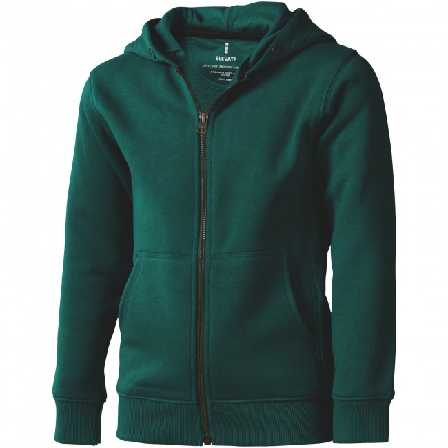 Promotional Arora hooded full zip kids sweater - Image 3