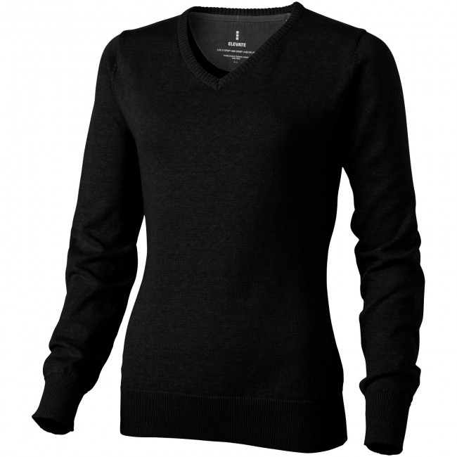 Promotional Spruce ladies V-neck pullover - Image 1