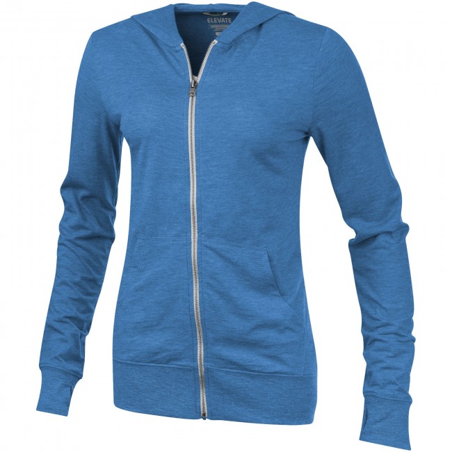 Promotional Garner full zip hooded ladies sweater - Image 3