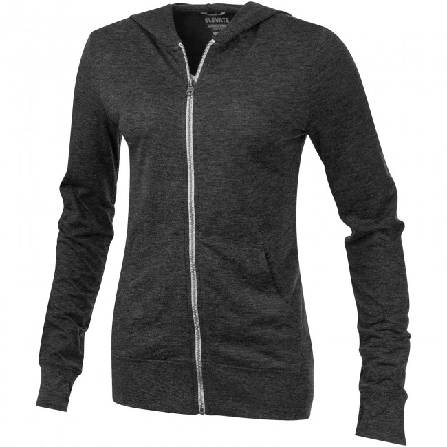 Promotional Garner full zip hooded ladies sweater - Image 1