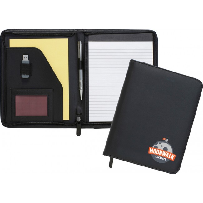 Promotional Dartmouth A5 Conference Folder Zipped