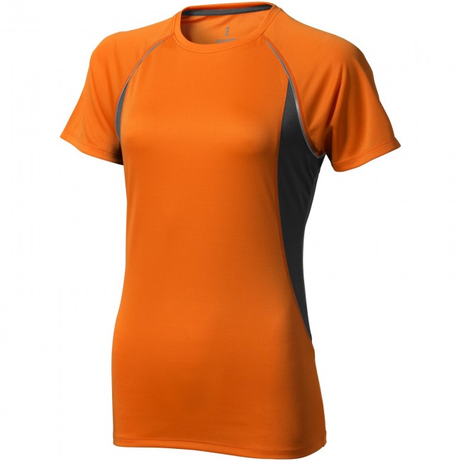 Promotional Quebec short sleeve women's cool fit t-shirt - Image 4