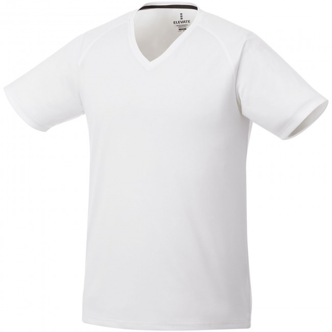 Promotional Amery short sleeve men's cool fit v-neck shirt - Image 6