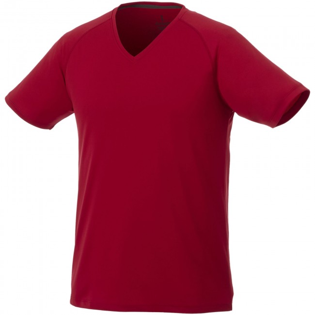 Promotional Amery short sleeve men's cool fit v-neck shirt - Image 5