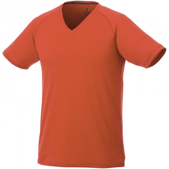 Promotional Amery short sleeve men's cool fit v-neck shirt - Image 4