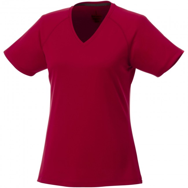 Promotional Amery short sleeve women's cool fit v-neck shirt - Image 5