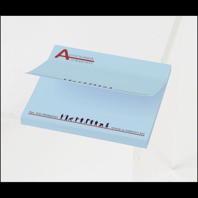 Promotional Sticky-Mate® squared sticky notes 75x75 - 25 pages - Image 4