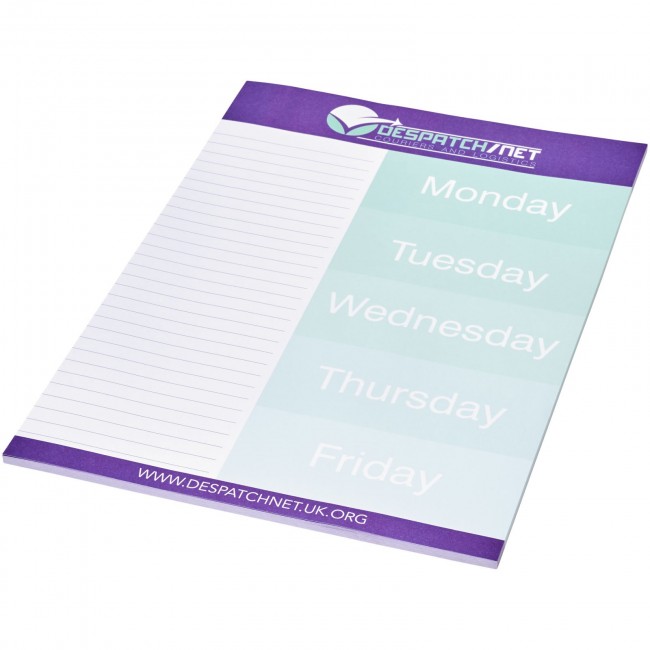 Promotional Desk-Mate® A4 notepad - 25 pages