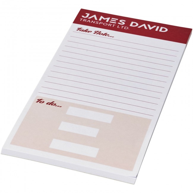 Promotional Desk-Mate® 1/3 A4 notepad - 25 pages