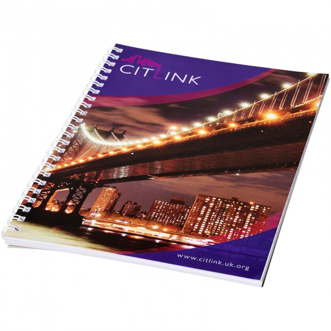 Promotional Desk-Mate® wire-o A4 notebook - 50 pages - Image 2