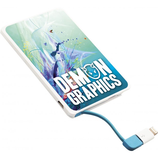 Promotional Slimline Power Bank (Full Colour Print to Both Sides)