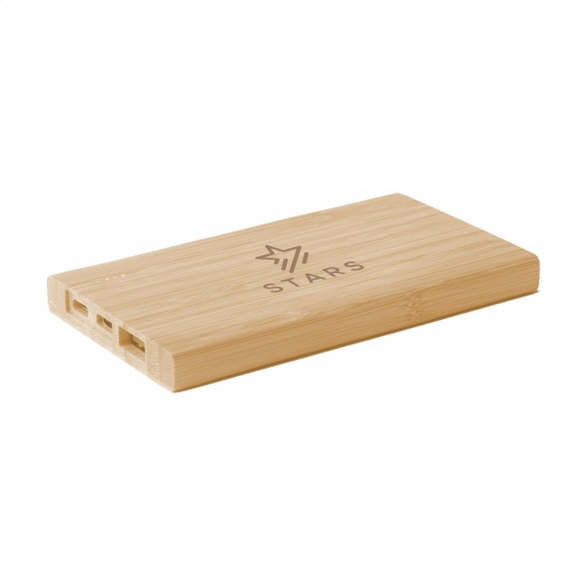 Promotional Bamboo 4000 Powerbank external charger