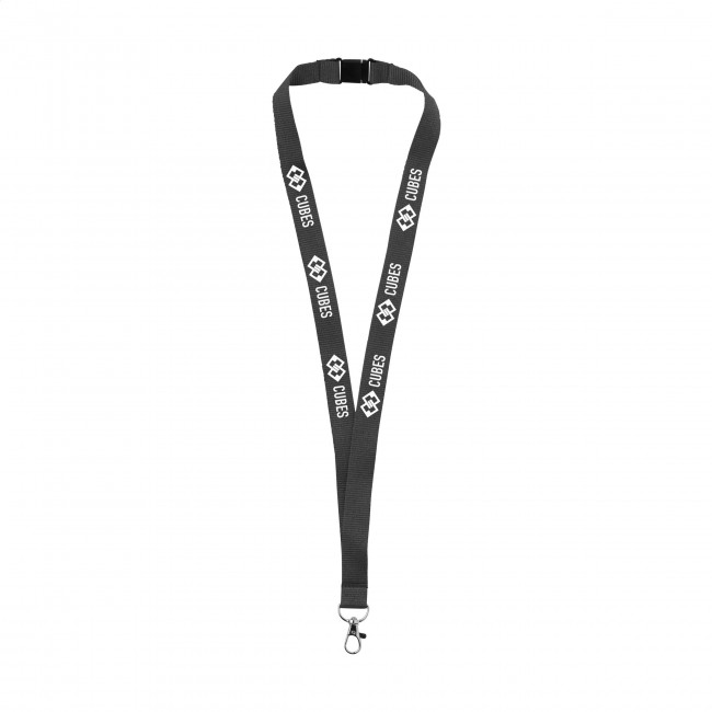 Promotional Lanyard Safety 2 cm RPET lanyard