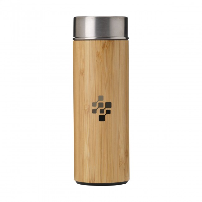 Promotional Osaka bamboo thermo bottle/thermo cup