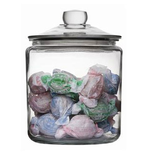 Promotional Glass Cookie Jar