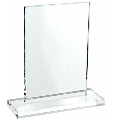 Promotional Large Optical Crystal Rectangular Trophy Award