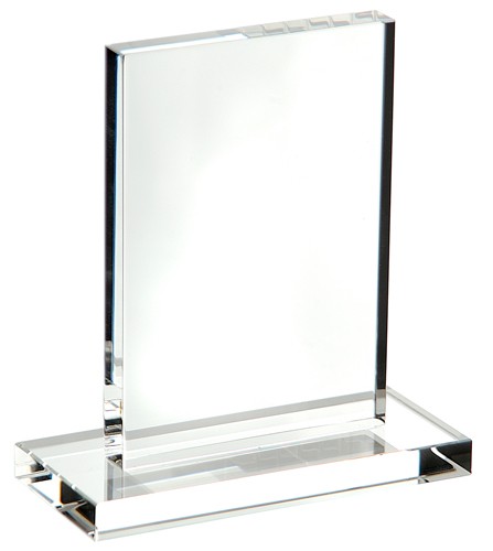 Promotional Small Optical Crystal Rectangular Trophy Award