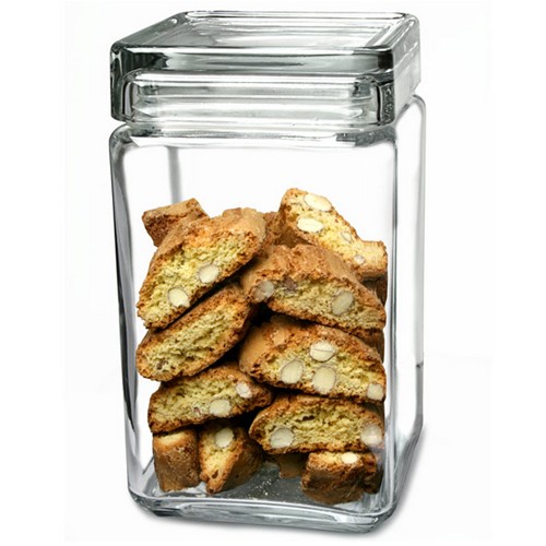 Promotional 1.5 Litre Square Jar